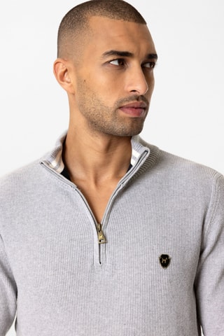 Pull - Gris clair chiné