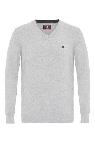 Pull - Gris clair chiné
