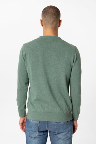 Pull - Vert chiné