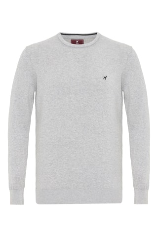 Pull - Gris clair chiné
