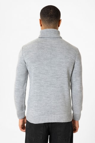 Pull - Gris clair chiné