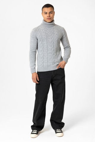 Pull - Gris clair chiné