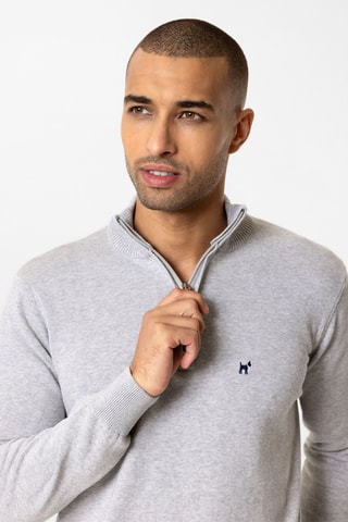 Pull - Gris clair chiné