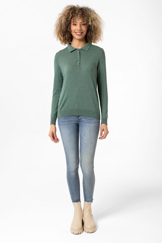 Polo - Vert chiné