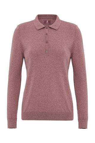 Polo - Mauve chiné