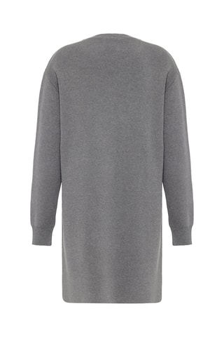 Robe pull - Gris chiné