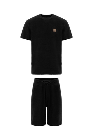 T-shirt et short - Noir