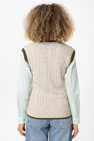 Gilet sans manches - Beige