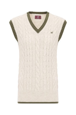 Gilet sans manches - Beige