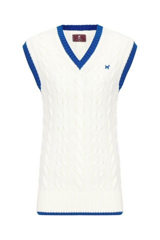 Gilet sans manches - Ecru