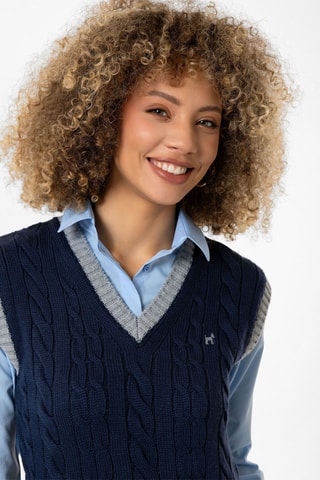Gilet sans manches - Bleu marine