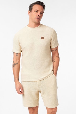 T-shirt et short - Ecru