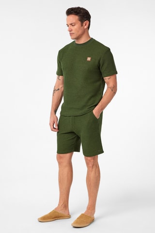 T-shirt et short - Kaki