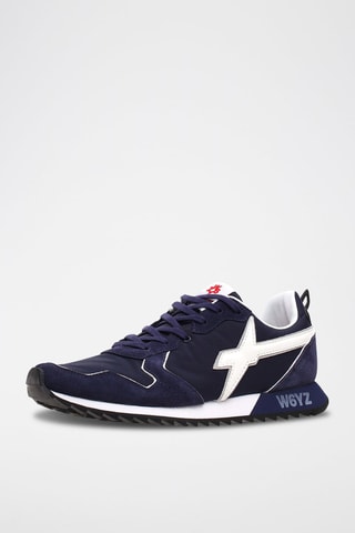 Leren Sneakers Jet W6YZ Marineblauw