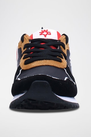 Nubuck Sneakers Jet W6YZ Zwart en Camel