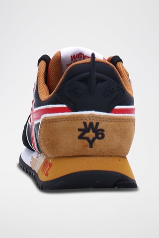Nubuck Sneakers Jet W6YZ Zwart en Camel
