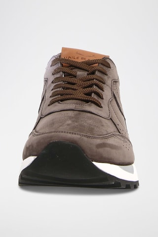 Leren Sneakers Magg - Antraciet