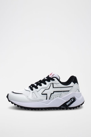 Sneakers en cuir Wolf Blanc