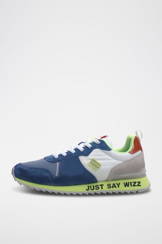 Nubuck Sneakers Max Marineblauw
