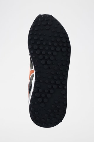 Nubuck Sneakers Wolf Zwart en Oranje