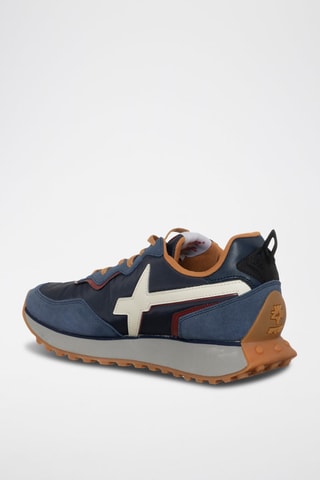 Nubuck Sneakers Jet2 - Marineblauw