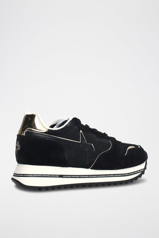 Nubuck Sneakers Rhea - Zwart