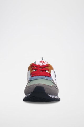 Nubuck Sneakers Jet - Donkergrijs en wit