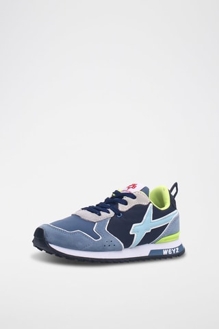Nubuck Sneakers Jet - Blauw 