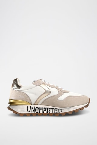 Leren Sneakers Paris - Beige
