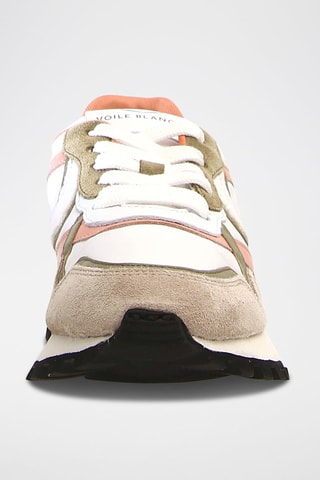 Leren Sneakers Qwark - Beige