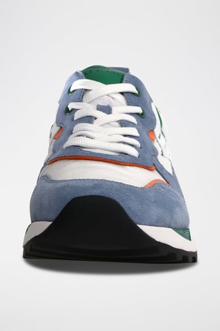 Leren Sneakers - Blauw