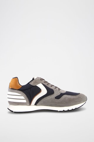 Leren Sneakers Liam - Grijs