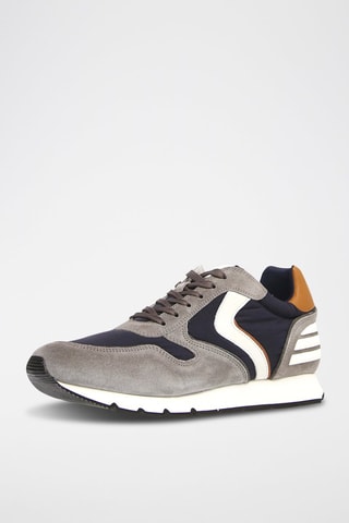 Leren Sneakers Liam - Grijs