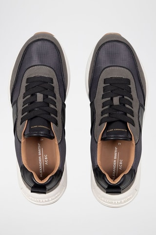 Sneakers - Zwart en Taupe