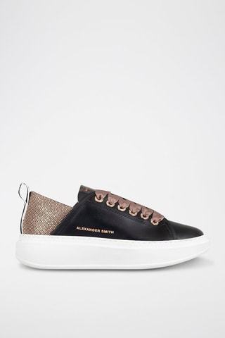 Leren Sneakers - Zwart