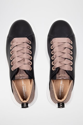 Leren Sneakers - Zwart