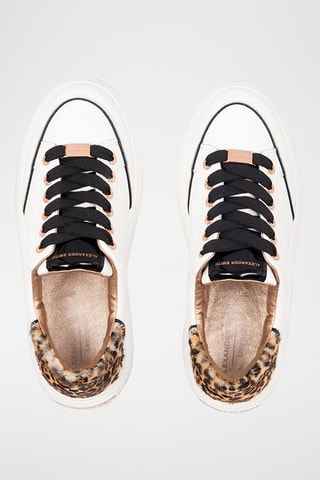 Leren Platform Sneakers Lancaster - Wit