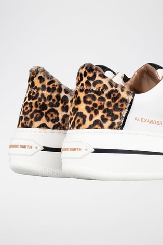 Leren Platform Sneakers Lancaster - Wit