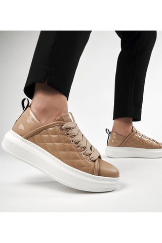 Platform Sneakers Eco Wembley - Beige