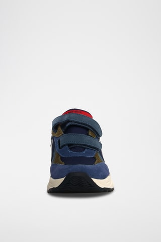 Nubuck Sneakers - Marineblauw