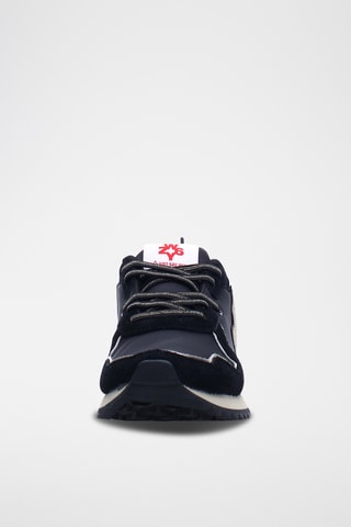 Nubuck Sneakers - Zwart