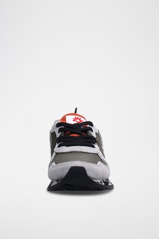 Nubuck Sneakers - Lichtgrijs