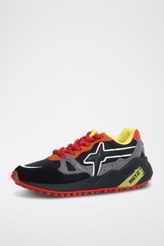 Nubuck Sneakers - Zwart