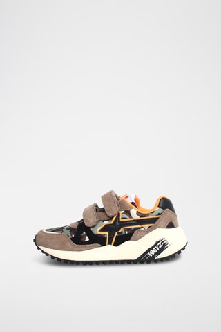 Nubuck Sneakers - Taupe