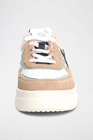 Leren Sneakers - Beige