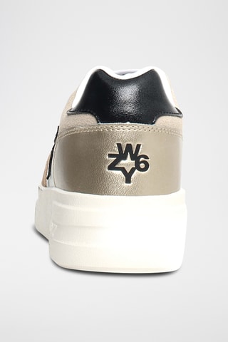 Leren Sneakers - Beige