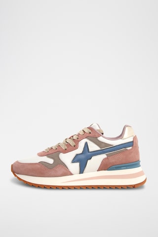 Nubuck Sneakers - Roze