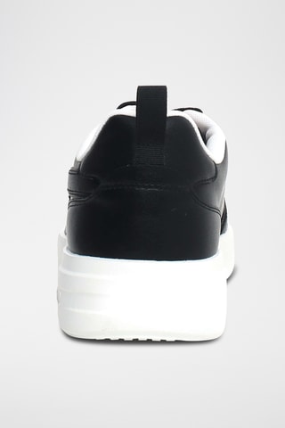 Kalfsleren Sneakers - Zwart