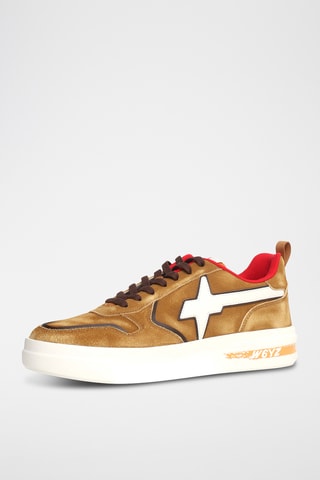 Nubuck Sneakers - Camel