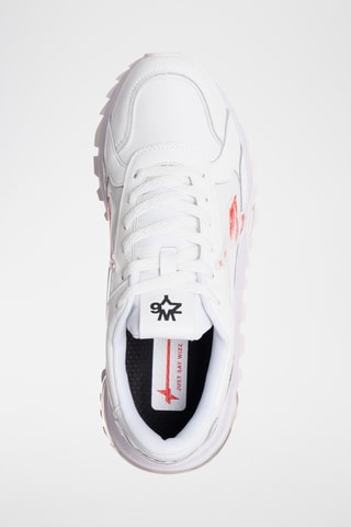 Kalfsleren Sneakers - Wit